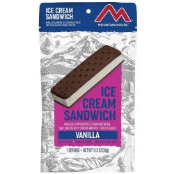 Sándwich de helado de Mountain House