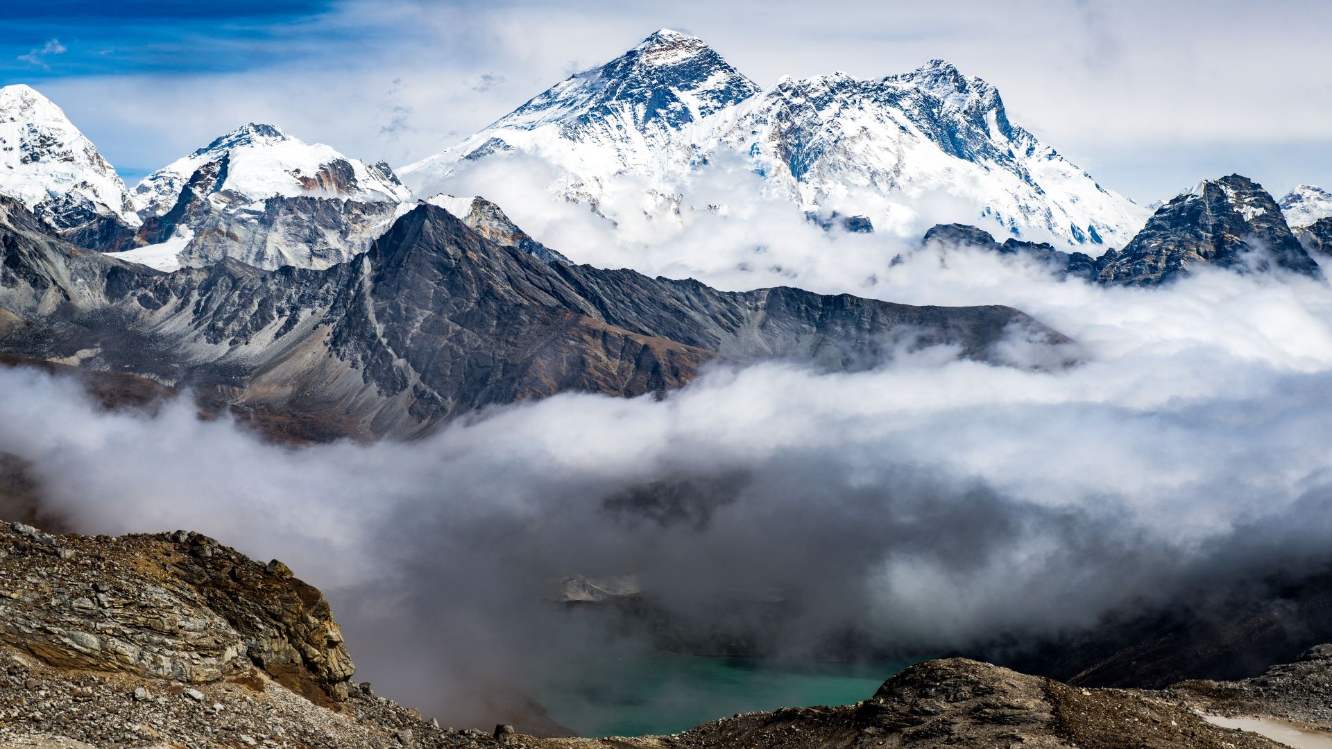 Monte Everest el punto más alto de la tierra