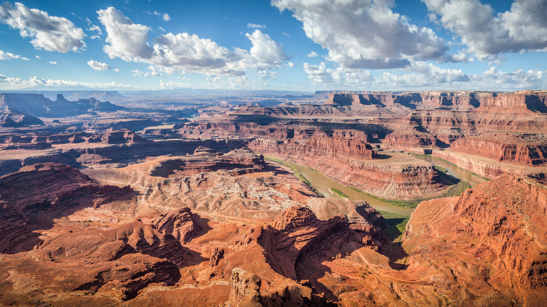 Vista del Parque Nacional Canyonlands en Moab Utah