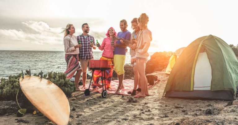 10 mejores consejos para acampar en la playa para alcaparras costeras