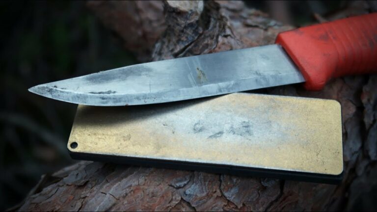 Cómo afilar un cuchillo de camping: habilidades bushcraft 101