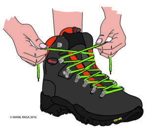 Cómo atarse las botas de montaña: consejos y trucos
