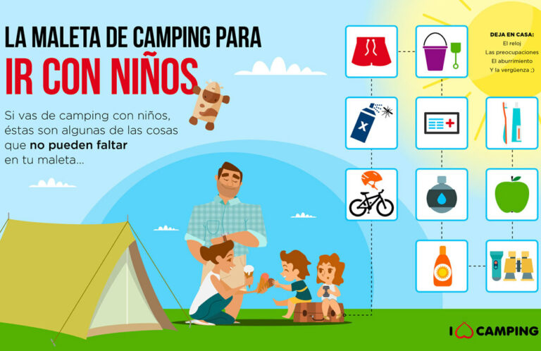 Por qué llevar a los niños a acampar