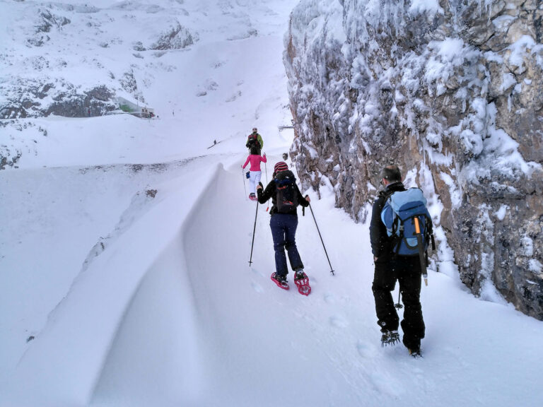 Raquetas de nieve en Utah: aventura en los cañones nevados