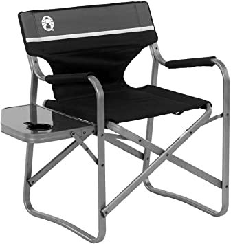 Reseña de la tumbona Coleman con mesa plegable: una silla polivalente perfecta para acampar en coche