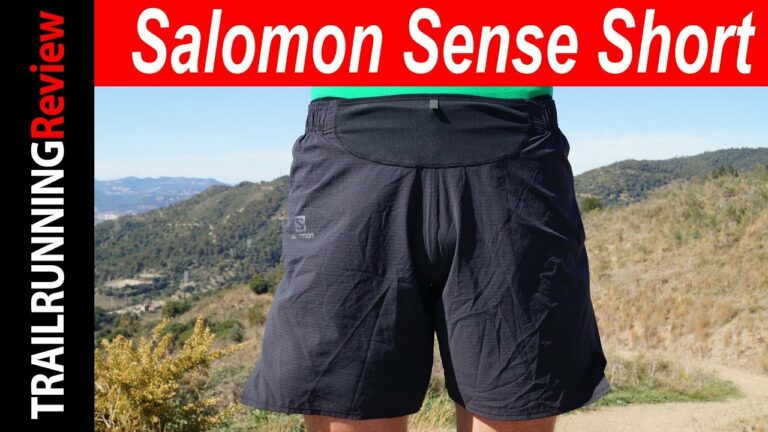 Revisión de pantalones cortos Salomon Sense