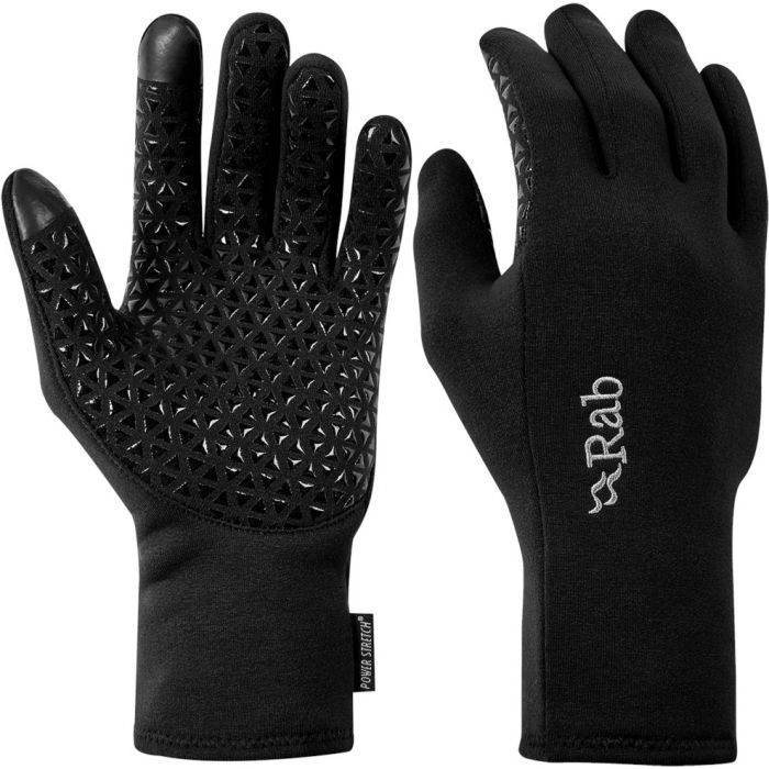 Revisión de Rab Power Stretch Contact Grip Glove: guantes livianos y de uso general