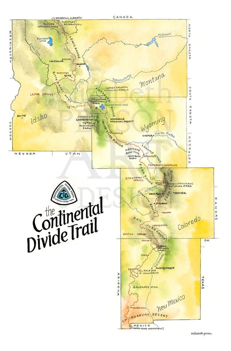 The Continental Divide Trail: el sendero largo más remoto de Estados Unidos